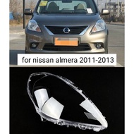 NISSAN ALMERA 2010-2014 HEADLAMP COVER HEADLIGHT COVER HEADLAMP LENS HEADLIGHT LENS