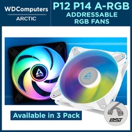 Arctic P12 / P14 PWM PST A-RGB Fan. P12 - 2000rpm / P14 -1900RPM. Black / White CPU fan.