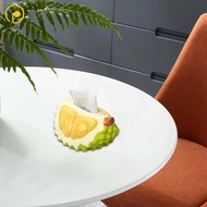 Durian Tissue Box Napkin Paper Holder Case Decor Gift Tissue Dispenser Paper Storage Box for Home Va