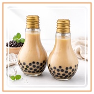 [<unk> Fruit House Tableware] 500cc Bulb Milk Tea Bottle Beverage Bottle Milk Tea Bottle Juice Bottl