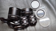 CONTAX HOOD CPL EXTENSION TUBE 罕有 遮光罩 for 35mm 50mm 85mm 100mm 135mm 300mm