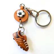 真皮鑰匙圈 足球鞋 VANCA CRAFT 日本製造 職人手作