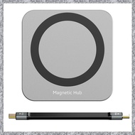 8 in One USB C Hub with M.2 NVMe/ SSD Enclosure USB C Hub Adapter 10Gbps PD100W USB-C 3.2 for M.2 NV