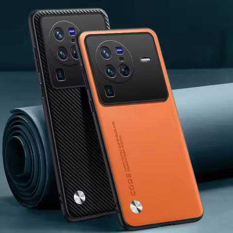 Luxury PU Leather Case For Vivo X80 Pro X80 Lite X Note Cover Silicone Protection Phone Case For Viv
