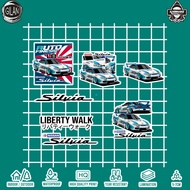KRMK Sticker Pack NISSAN SILVIA S15 LBWK AUTO FINESSE HOTWHEELS MINI GT Stiker Mobil