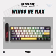 Aula WIN60/ WIN68 HE Magnetic Keyboard 8000Hz Polling Adjustable Actuation RGB Rapid Trigger Hall Ef