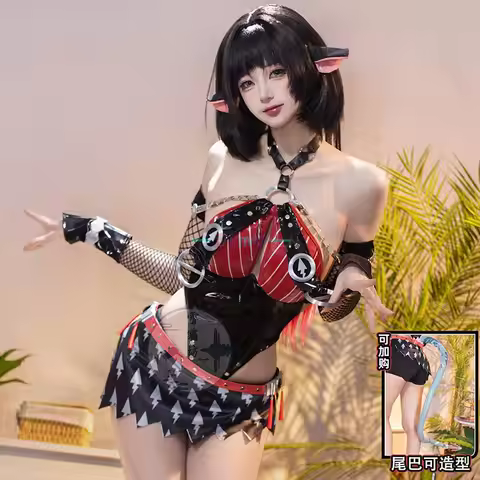 Jane Doe Cosplay Costume Game Zenless Zone Zero Cosplay Swimsuit Women Party Dress Halloween Uniform