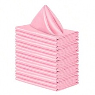 8/16/24pcs Bulk Wedding Napkins, Elegant Square Dining Table Napkins, Satin Finish Napkins, Suitable