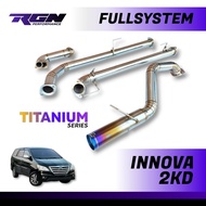 RGN Diesel Fullsetknalpot Innova 2KD Downpipe Turbo Top RHF R31 F44 full system innova 2kd stainless