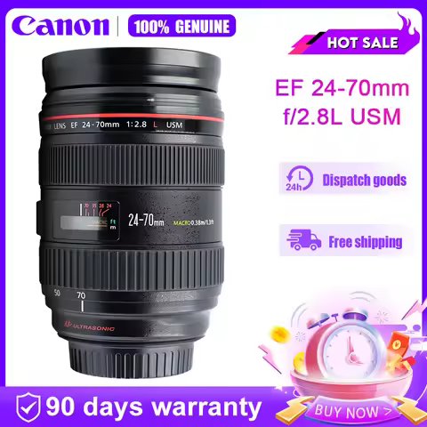 Canon EF 24-70mm f/2.8L USM Lens Full Frame DSLR Zoom Autofocus Large Aperture Professional photogra