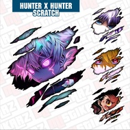 Hunter X Hunter Scratch Anime - Waterproof Sticker Sticker Anime