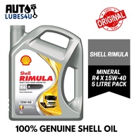 Shell Rimula R4X 15W40 5L Diesel Engine Oil - Shell Malaysia