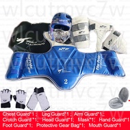 【COD] 9 Set Taekwondo Protective Gear Full Set Actual Combat Equipment