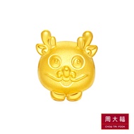 CHOW TAI FOOK 999 Pure Gold Pendant - Chinese Zodiac Q 版 Year of Dragon R21787