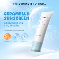 The Originote SPF50 PA++++ Ceramella Sunscreen 50g | Hybrid Sunscreen 3D Ceramide Vitamin C No White