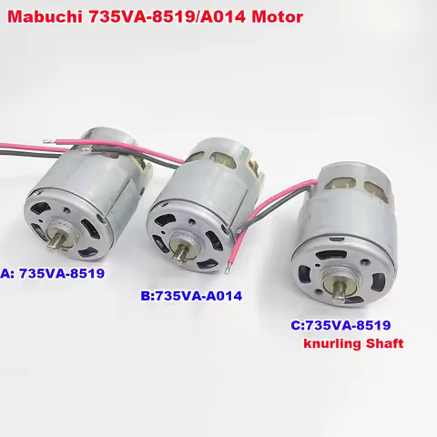 MABUCHI RZ-735VA-8519/A014 RS-735 Engine DC 12V-18V High Speed Power Electric Drill Garden Tool Moto