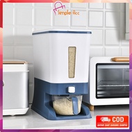 DO-C203 Rice Dispenser 12KG Rice Box Automatic Rice Storage Container With Drying Container