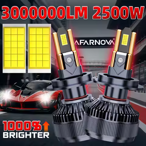H7 LED 3000W 4000000LM Car Headlights Bulbs Canbus CSP H4 H11 HB3 9005 9006 HB4 9012 HIR2 6 Copper T