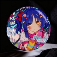 BOCCHI THE ROCK Anime Cosplay Badges Cute Character Tinplate Pins Clothing Backpack Lapel Brooches C