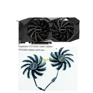 Gigabyte GTX1650/1660/1660ti/RTX 2060/2060S/2070 Graphics Card Silent Fan