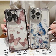 Phone Case For RENO 5 6 PRO 4  Realme 5 5i 6i 9 Plus 11 13 14 PR Max Lovely Butterfly Air Bag Platin