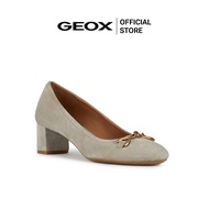 GEOX รองเท้าส้นสูงผู้หญิง รุ่น D PHEBY 50 A - GREY FW23 (D36QMAC5004F_H3GYXX)