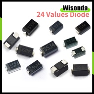 100 SMD Diode 1N4001 1N4007 SS14 SS34 SS36 SS54