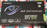 GIGABYTE 技嘉 GTX 970 G1 Gaming 4GB 顯示卡 (100% Work, 有原裝盒)