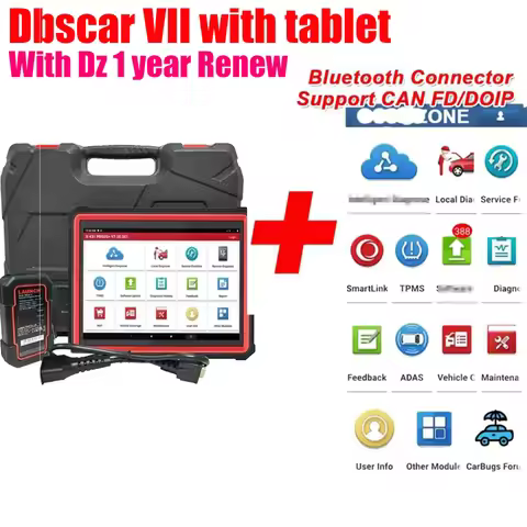 Original LAUNCH X431 Tablet PC With DBScar 7 Thinkdiag 2 DS401 Thinkdiag Golo Pro DBScar 5 Thinkcar 