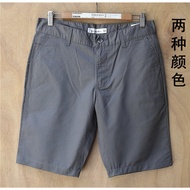 Summer Men's Shorts Pure Cotton Straight Thin Mid-Waist Fabric Soft Men's Casual Five-Point Pants Mi