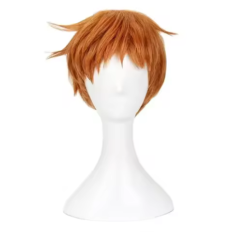 Anime The Seven Deadly Sins Cosplay Grizzly's Sin of Sloth King Cosplay Wig Short Heat Resistant Syn