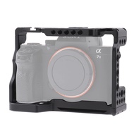 Camera Cage DSLR Mirrorless Video smallRig with Cold Shoe Mount 1/4" & 3/8 Inch Arri Arca-Swiss for 
