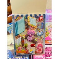 Wholesale tray of 20 3D home sticker books
