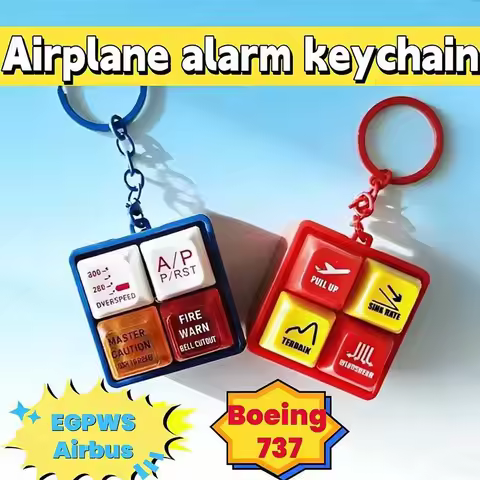 2026 Boeing 737 Airbus EGPWS warning sound simulator, portable keychain, warning Boeing aircraft rou