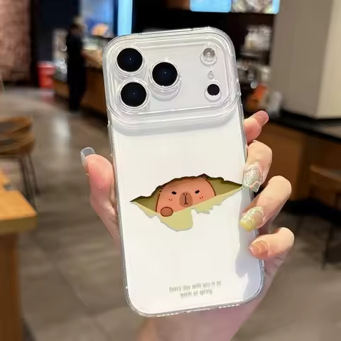 Cute Capybara Phone Case For OPPO F31 F29 F27 F25 F23 F21s F19 F17 Pro Plus F19s F11 F9 R17 R15 OPPO