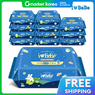 i love Be Be | I Love Bebe Pure Marine Bidet Wet Wipes 30 Sheets 12-Pack Portable Refill Type
