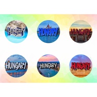 ohana Hungary Design Customized Button Pin/Badge Pins Button Opener with magnet