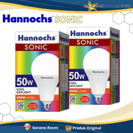 Bohlam Lampu LED Hannochs Sonic 9WATT Cahaya Putih Cool Daylight Desain Elegan Dengan Frosted Cover