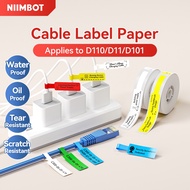【Cable Label 】Niimbot D11/D110/D101 Cable Optical Fiber Engineering Wiring Optical Cable Label