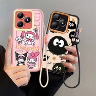 casing realme note 60 case realme c63 c61 case Cute phone case for