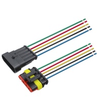【Big-promotion】 Wire Harness Male & Female 1P 2P 3P 4P 5P Female Connector Cable Electrical Connecto
