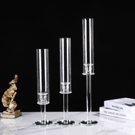 Crystal Ornaments Candle Holder Dining Table Wedding Candlelight Decoration European Creative Wholes