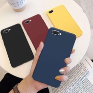 สีทึบเคสโทรศัพท์ เคส เคสโทรศัพท์ OPPO A15 A16 A32 A52 A54 A93 A94 A95 A37 A59 A57 A83 F5 F7 F9/F9Pro A3S A5S/A7 A9/F11 F11Pro A71 A12 A12e A12S A52 A72 A92 A5 A9 2020 A1K Realme c1 C2 C3 5 5i 5S 8 C20 C11 C21 RENO 5 6