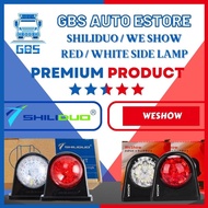 GBS AUTO TRUCK LED SIDE LAMP RED/WHITE 24V SIDE LAMP SHILIDUO SIDE LAMP WESHOW AKSESORI LORI 24V LAM