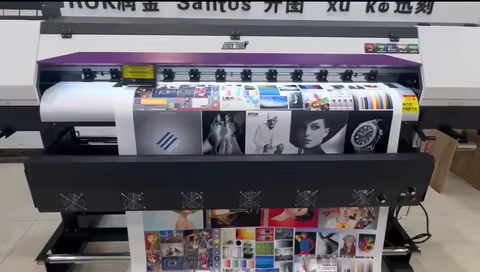 Wide Format 1.6m 1.8m Eco-solvent Printer for Poster Vinyl Stickers Printing Sublimation Large Forma