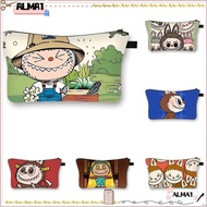 ALMA Labubu Pencil Bag, Cute Cartoon Large Capacity Pencil Cases, Gift Cosmetic Bags