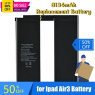 8134mAh Replacement Battery for Ipad Air3  Pro10.5 2nd A2134/A2123/A2152/A2153 Tablet