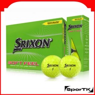 SRIXON Soft Feel Golf Ball 12pcs Tour Yellow Color