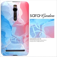 【Sara Garden】客製化 手機殼 ASUS 華碩 ZenFone Max (M2) 水彩感 漸層 粉藍 保護殼 硬殼