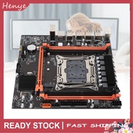 Henye Gaming Motherboard M ATX LGA2011 DDR4 Computer USB3.0/M.2 Nvme Serial ATA 3.0 Interface Suppor